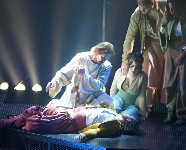 Overture ~ Ted Neeley and The Company; Photo Ã‚Â© Joan Marcus Photo