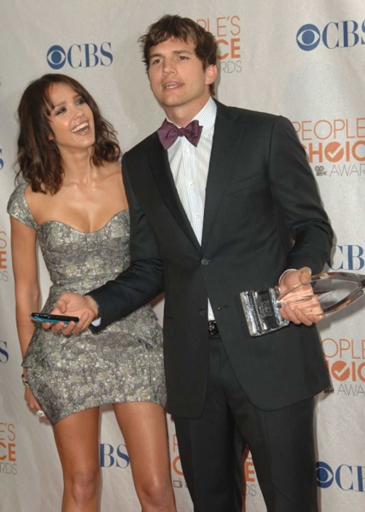  Jessica Alba and Ashton Kutcher  at 