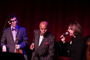 Aaron Weinstein, Jon Hendricks & Janis Siegel Photo