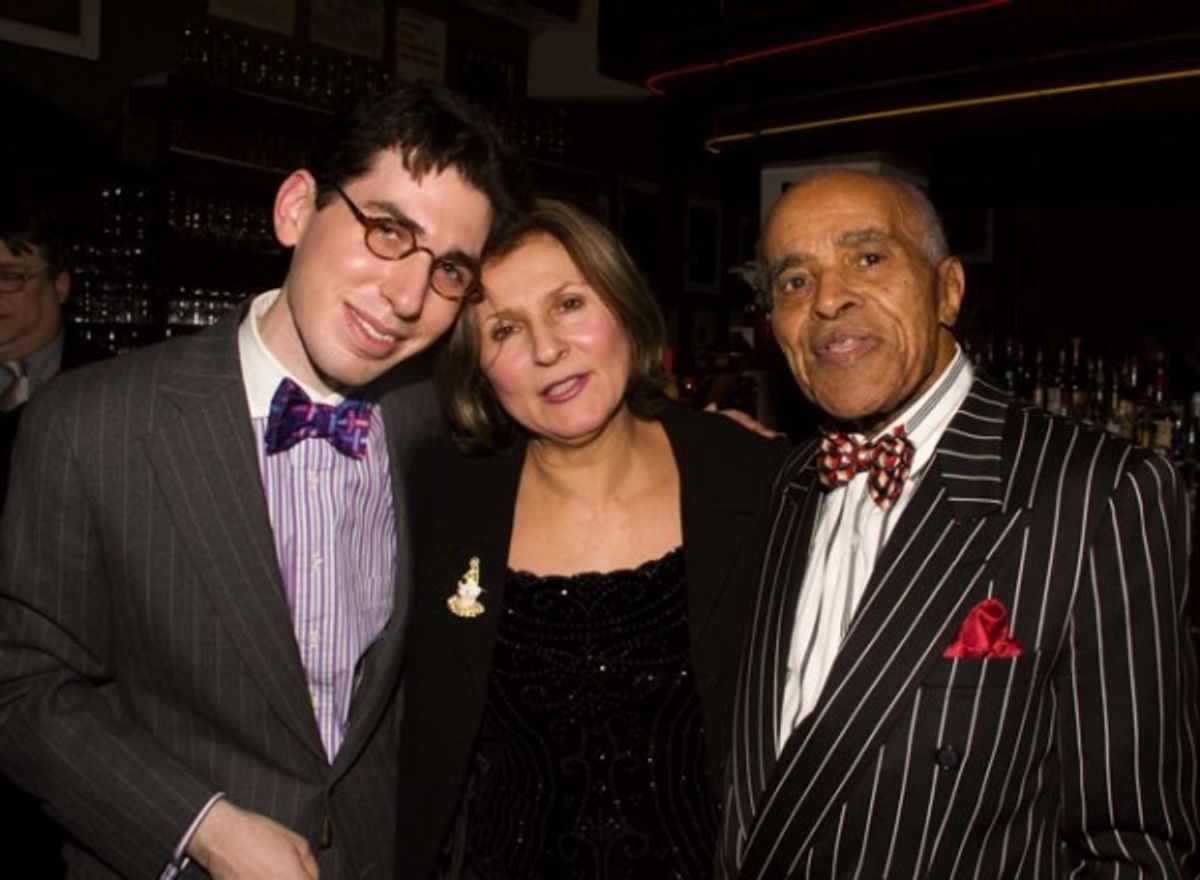 Aaron Weinstein, Janis Siegel & Jon Hendricks at 