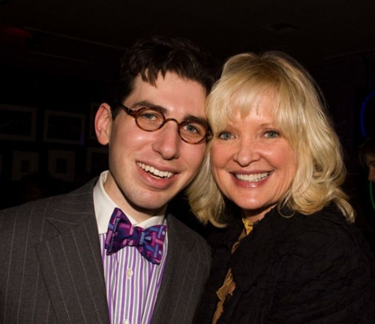 Aaron Weinstein & Christine Ebersole at 