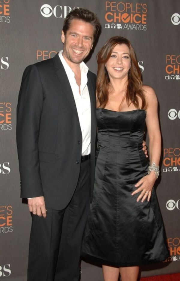Alyson Hannigan and husband Alexis Denisof Photo