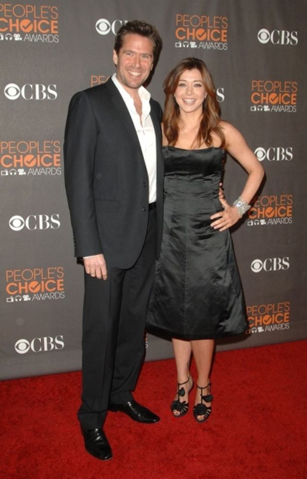 Alyson Hannigan and husband Alexis Denisof Photo
