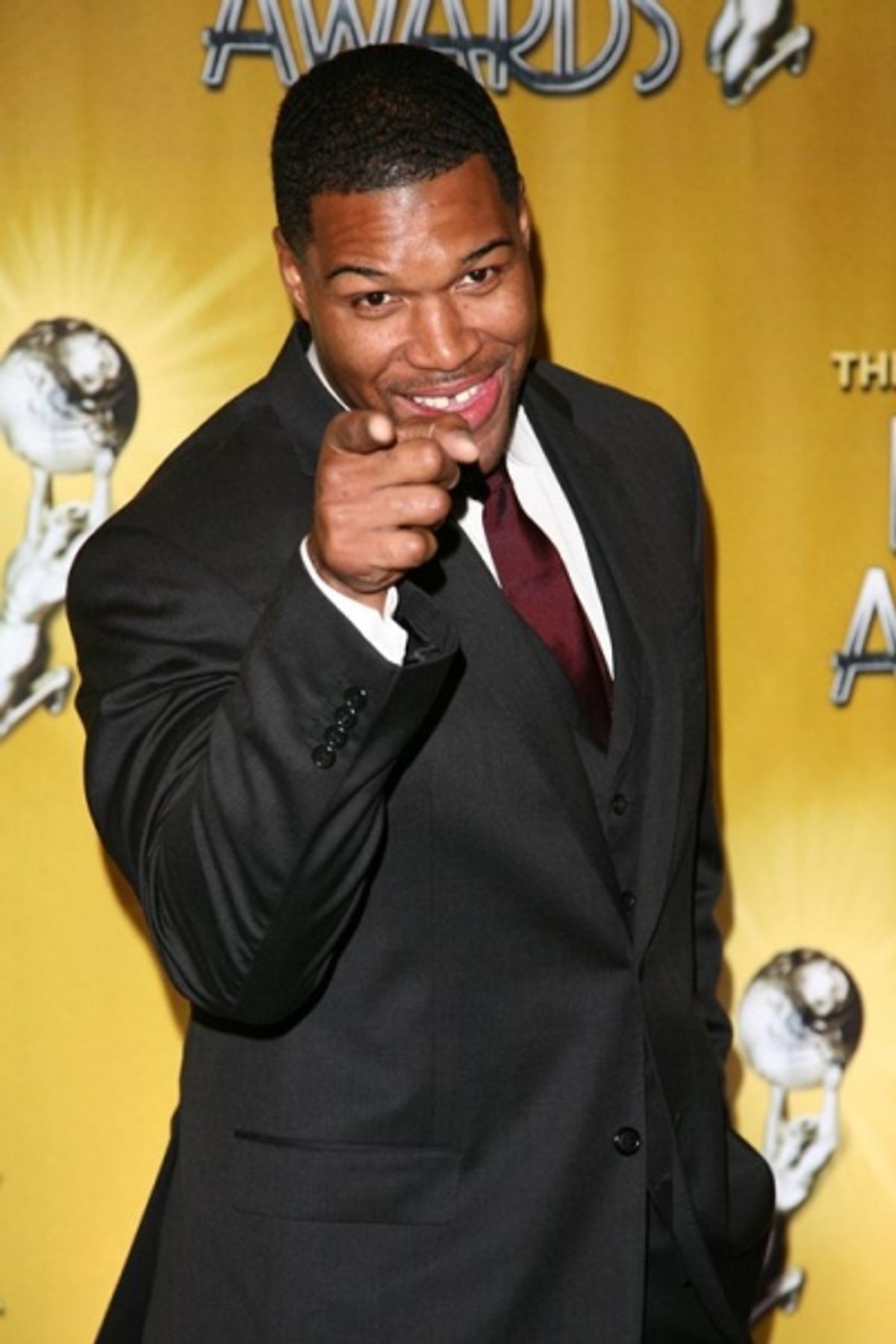  Michael Strahan  at 