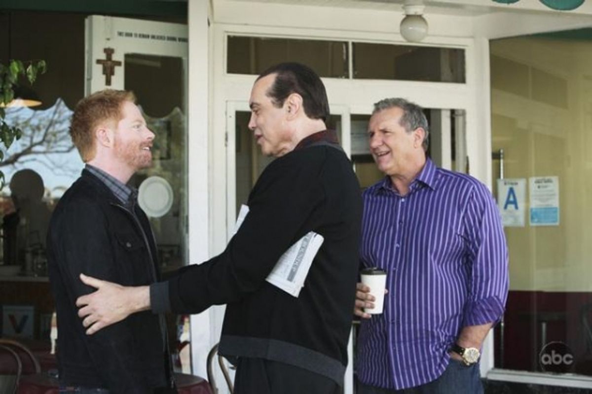 Jesse Tyler Ferguson, Chazz Palminteri, and Ed O'Neill at 