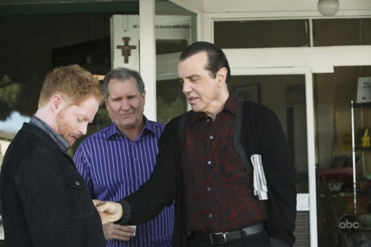 Jesse Tyler Ferguson, Ed O'Neill, and Chazz Palminteri at 