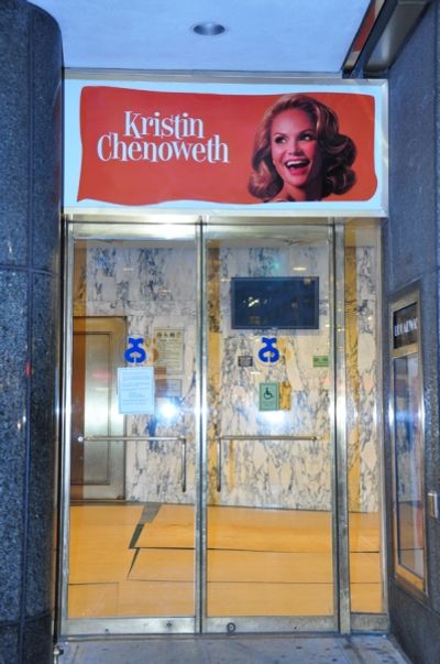 PROMISES, PROMISES Door Frame - Kristin Chenoweth Photo