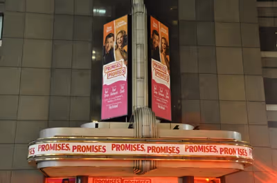 The PROMISES, PROMISES Marquee Photo