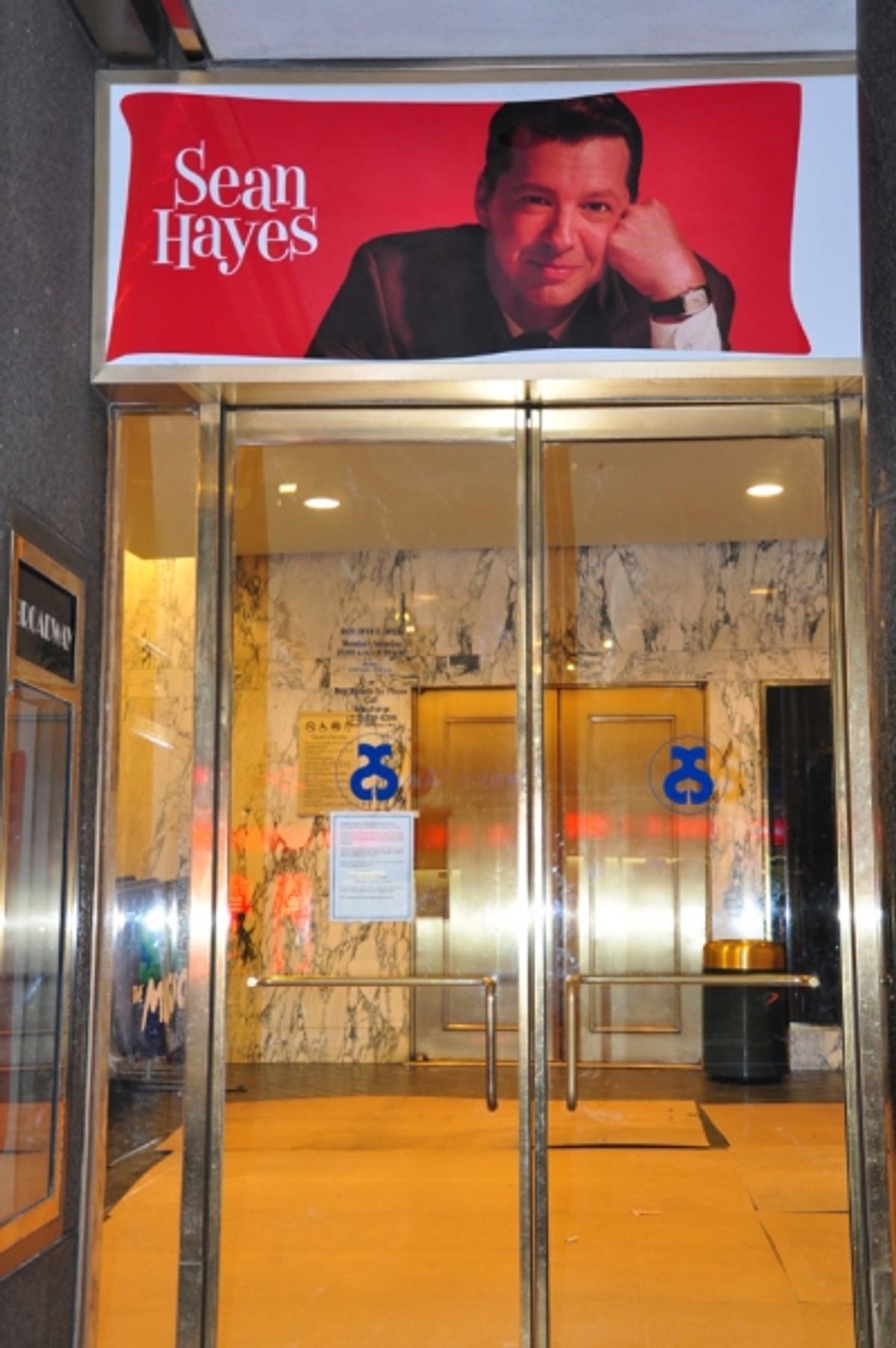 PROMISES, PROMISES Door Frame - Sean Hayes at 