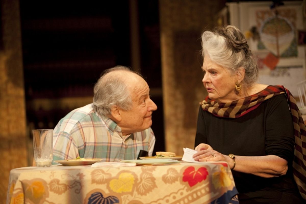 David Margulies and Lois Smith.  at 