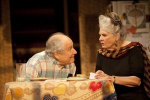 David Margulies and Lois Smith.  Photo