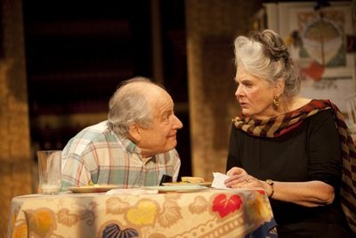 David Margulies and Lois Smith.  Photo