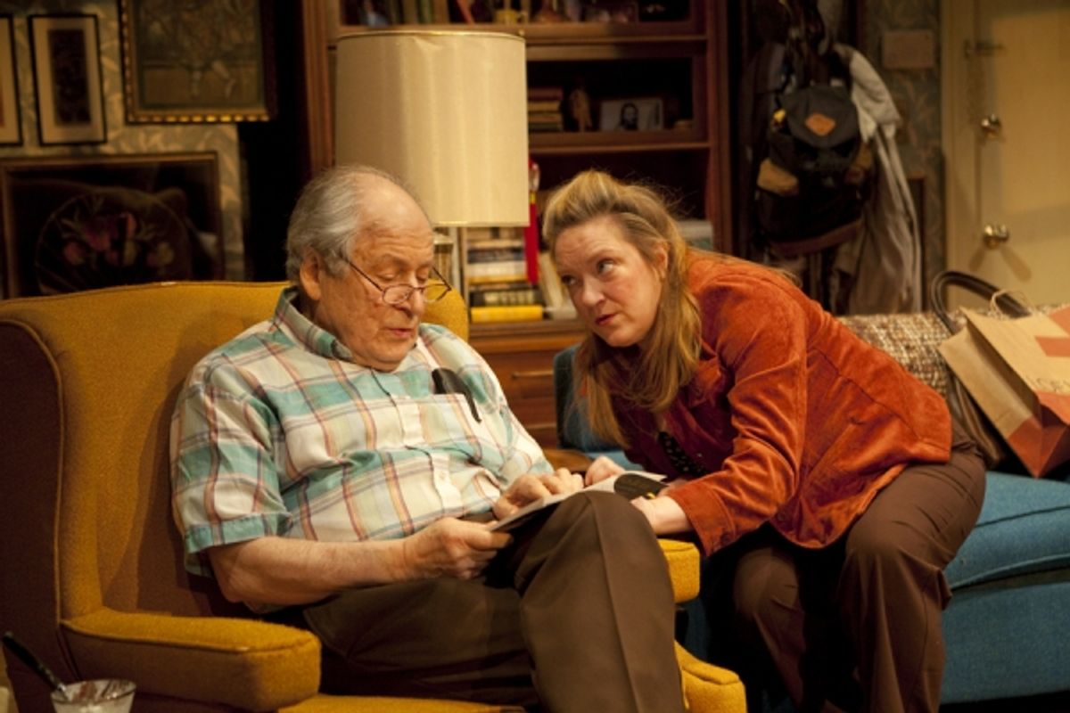 David Margulies and Kristine Nielsen at 