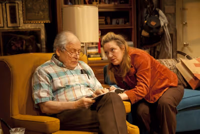 David Margulies and Kristine Nielsen Photo