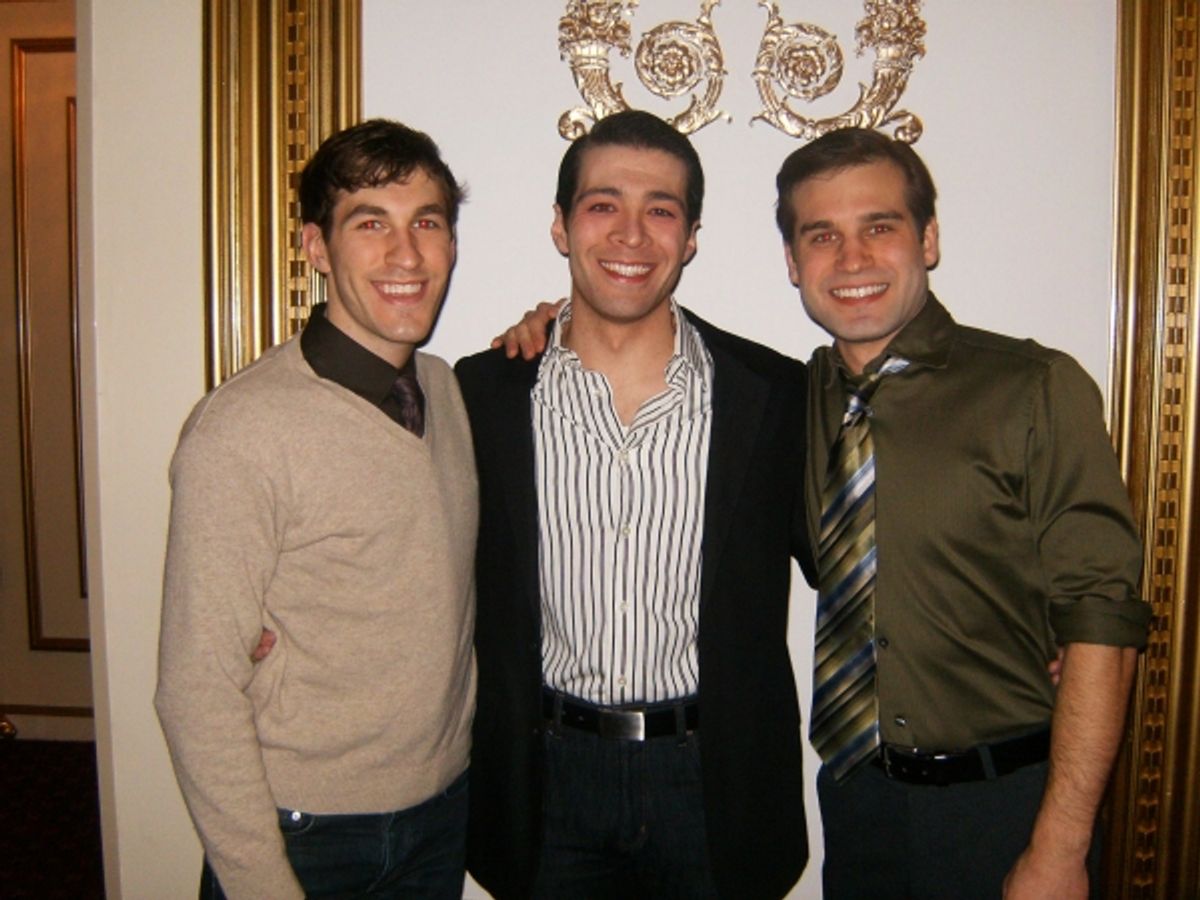 Zach Zube, Kent Haina and Jameson Cooper at 