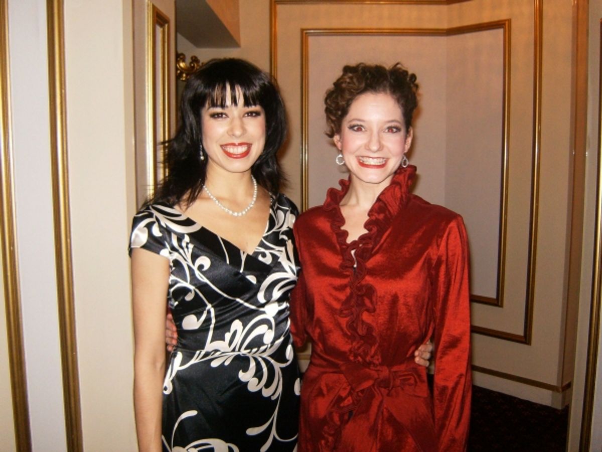 Erin Thompson and Nicole Hren at 