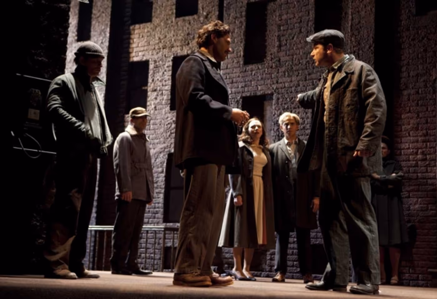 Photo Flash: A VIEW FROM THE BRIDGE on Broadway Now in Previews! Photo Flash: A VIEW FROM THE BRIDGE on Broadway Now in Previews! Image