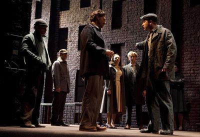 Corey Stoll, Liev Schreiber, Alex Cendese, Anthony DeSando, Scarlett Johansson and Sa Photo