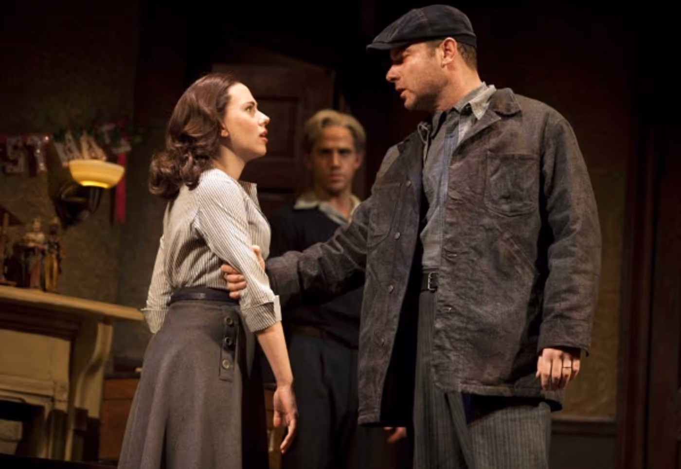 Photo Flash: A VIEW FROM THE BRIDGE on Broadway Now in Previews! Photo Flash: A VIEW FROM THE BRIDGE on Broadway Now in Previews! Image