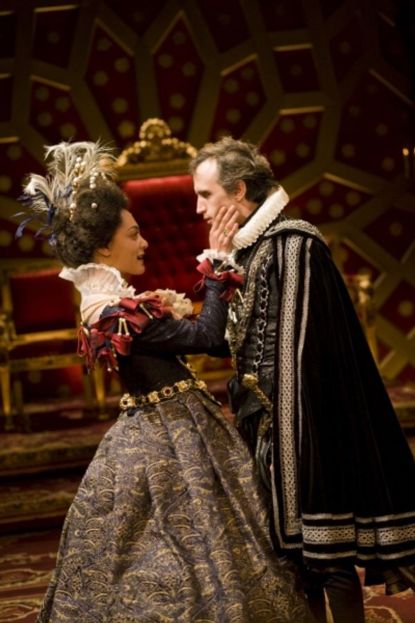 Amelia Workman (as Cordelia) and Pete Simpson
 Photo
