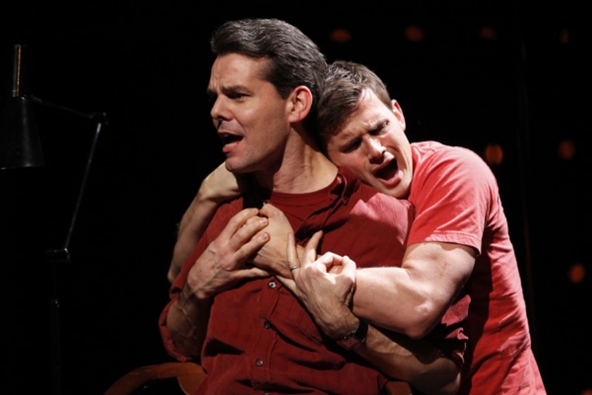 Kyle Dean Massey and J. Robert Spencer at 