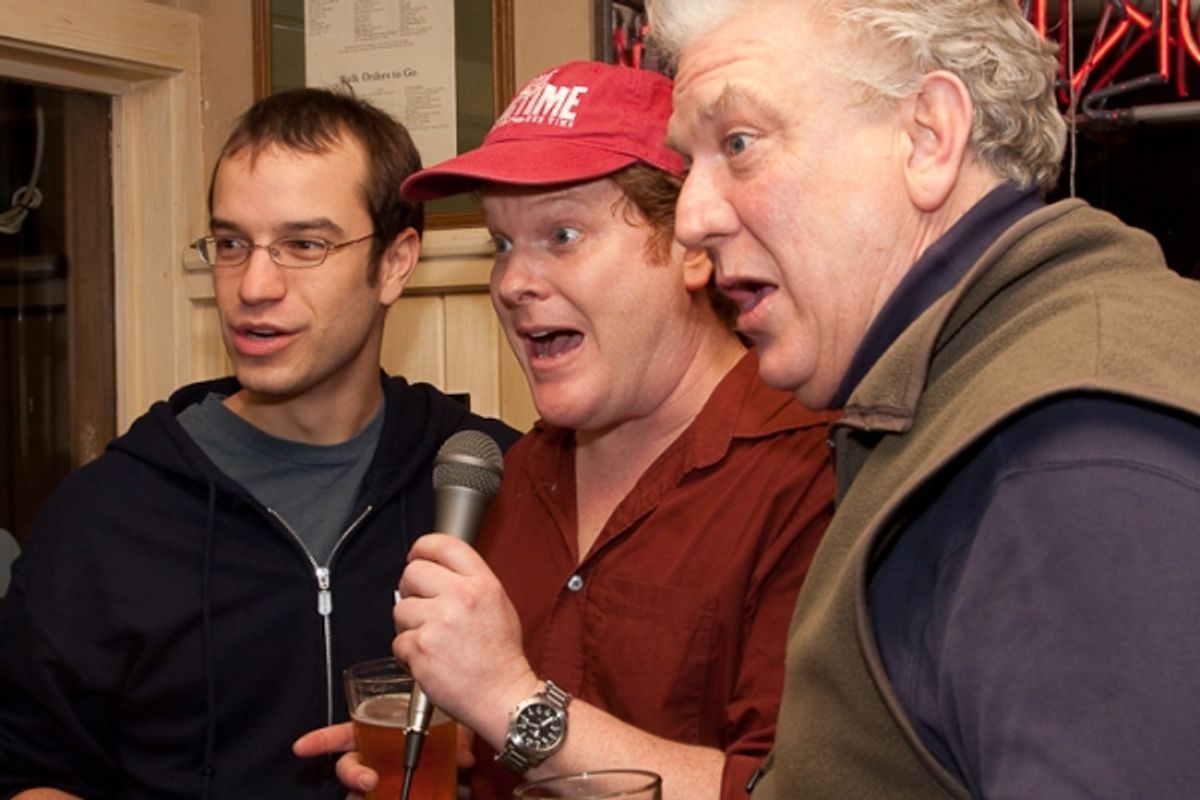 Aaron Galligan-Stierle, Mark Aldrich, Dan Manning at 