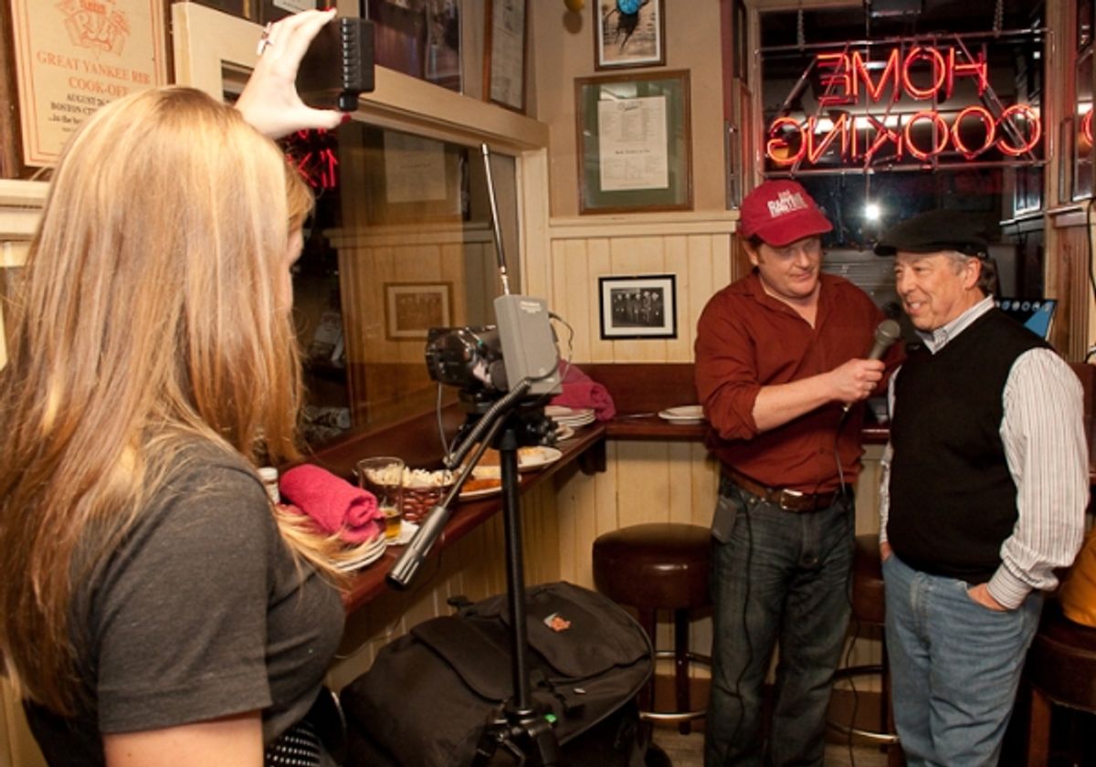 Mark Aldrich with Memphis Producer Kenny Alhadeff at 