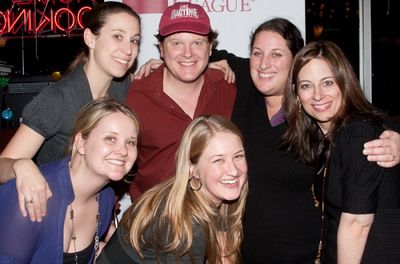 Back Row - L to R: Britt Marden (The Broadway League), Mark Aldrich (RAGTIME and The  Photo