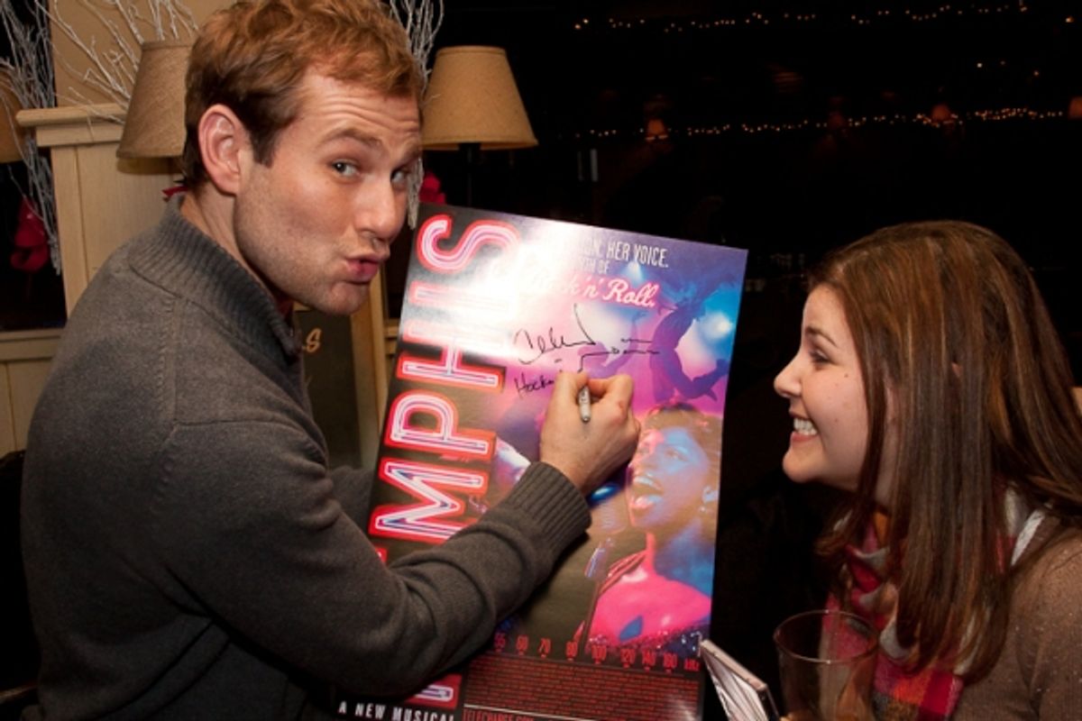 Chad Kimball and Alison H. Friedman
 at 