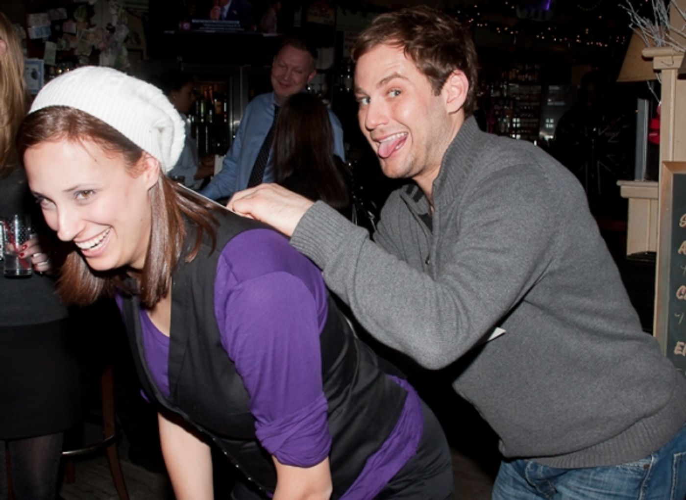 Photo Coverage: MEMPHIS & RAGTIME Casts Enjoy Happy Hour at Virgils  Image