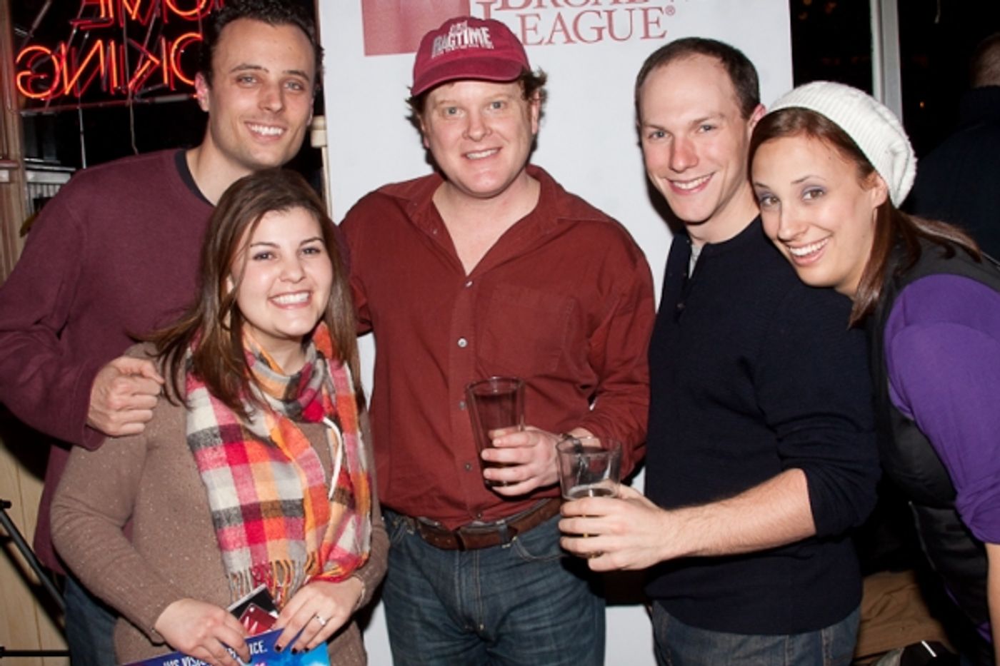 Photo Coverage: MEMPHIS & RAGTIME Casts Enjoy Happy Hour at Virgils  Image