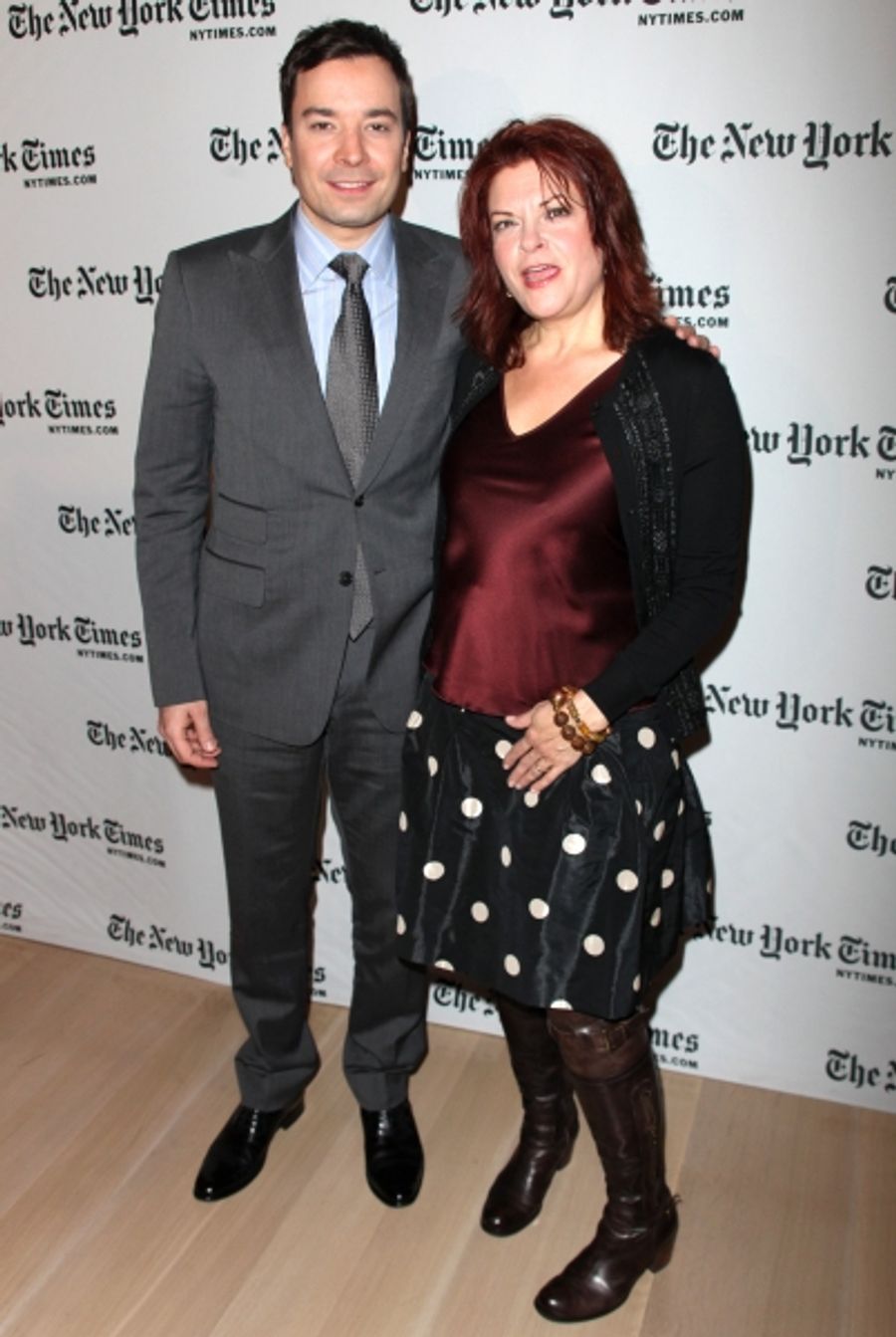 Photo Coverage: Fallon & Cash Kick off NYT Arts & Leisure Weekend Image