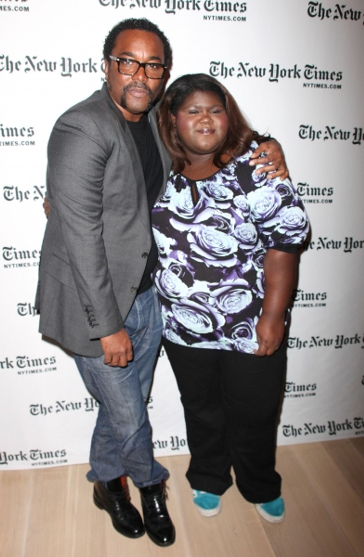 Lee Daniels & Gabourey Sidibe at 