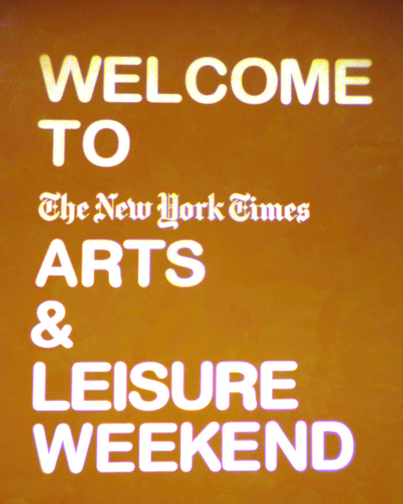 Photo Coverage: Alan Cumming & Natalie Portman at The NY Times Arts & Leisure Weekend Photo Coverage: Alan Cumming & Natalie Portman at The NY Times Arts & Leisure Weekend Image