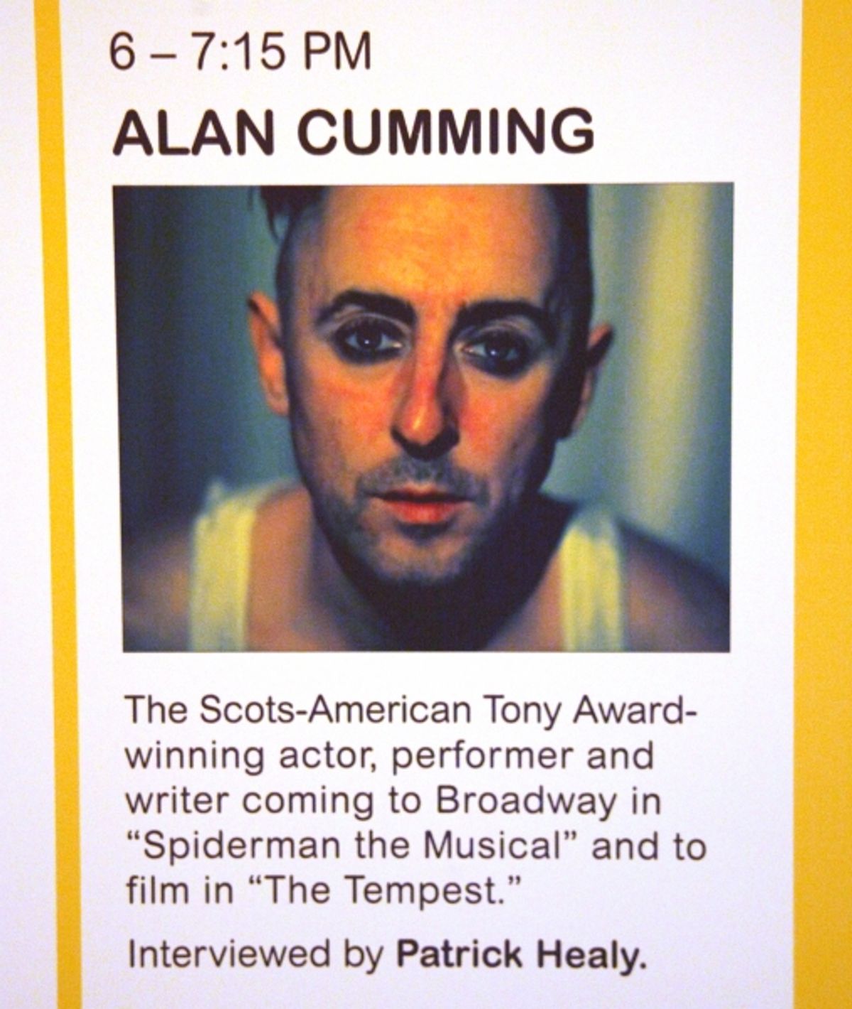 Alan Cumming at 