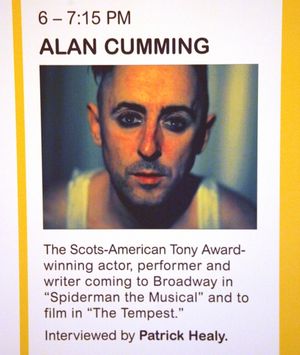 Alan Cumming @ BroadwayWorld Alan Cumming Photo