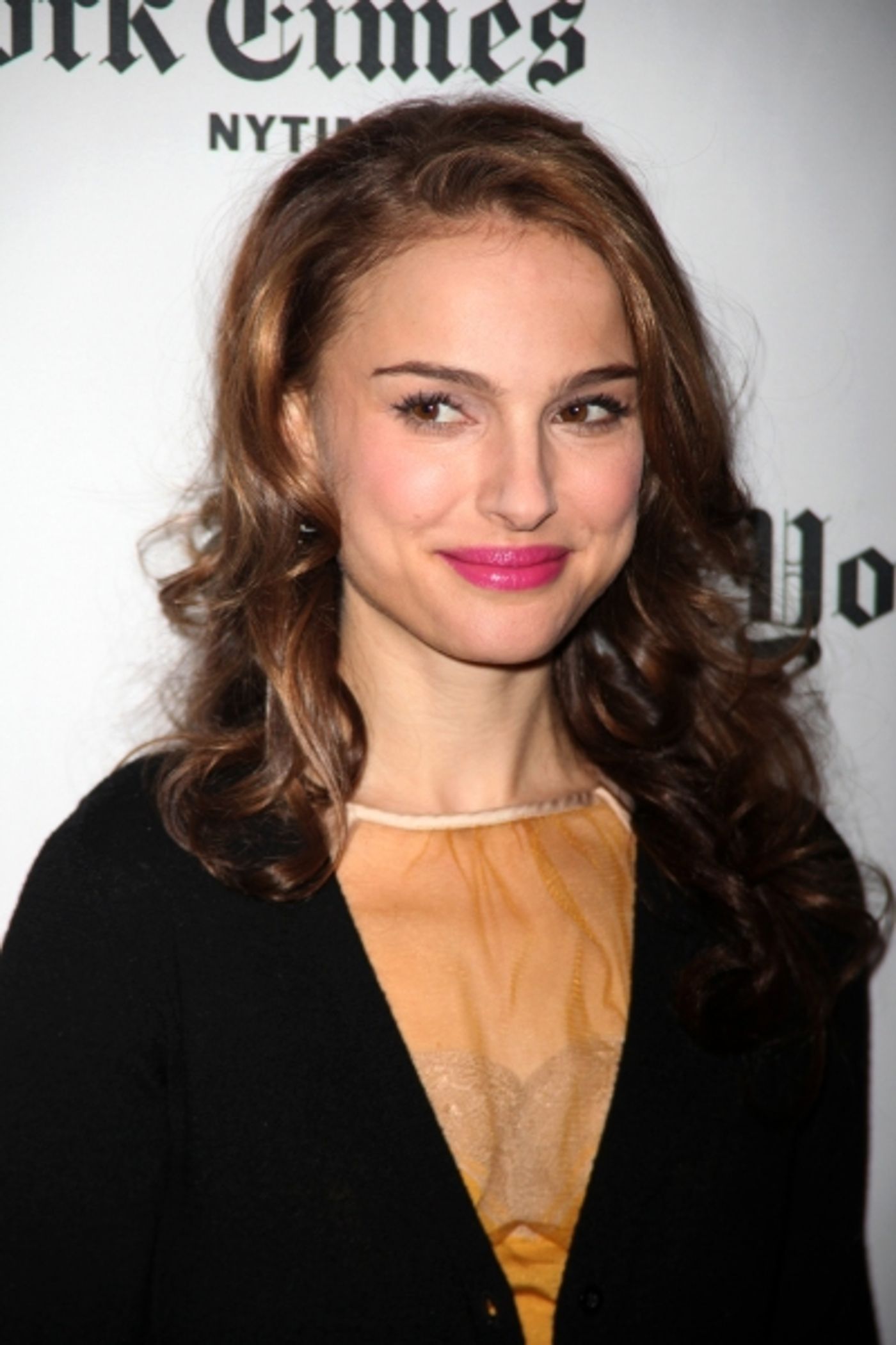 Photo Coverage: Alan Cumming & Natalie Portman at The NY Times Arts & Leisure Weekend  Image