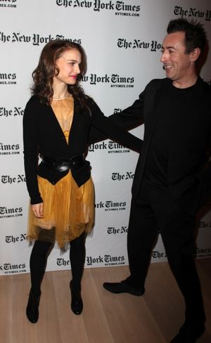 Natalie Portman and Alan Cumming @ BroadwayWorld Natalie Portman and Alan Cumming Photo