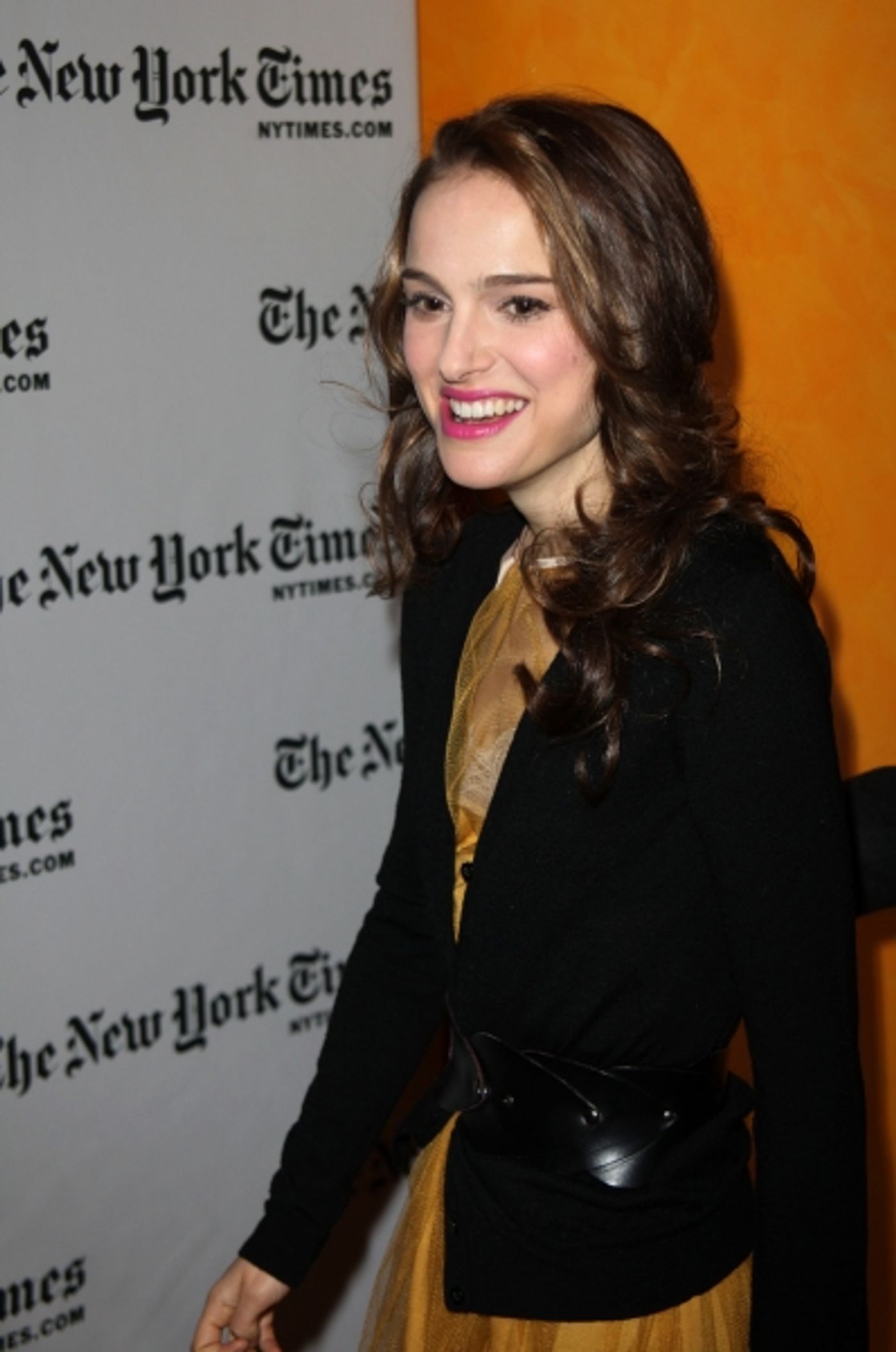 Photo Coverage: Alan Cumming & Natalie Portman at The NY Times Arts & Leisure Weekend  Image