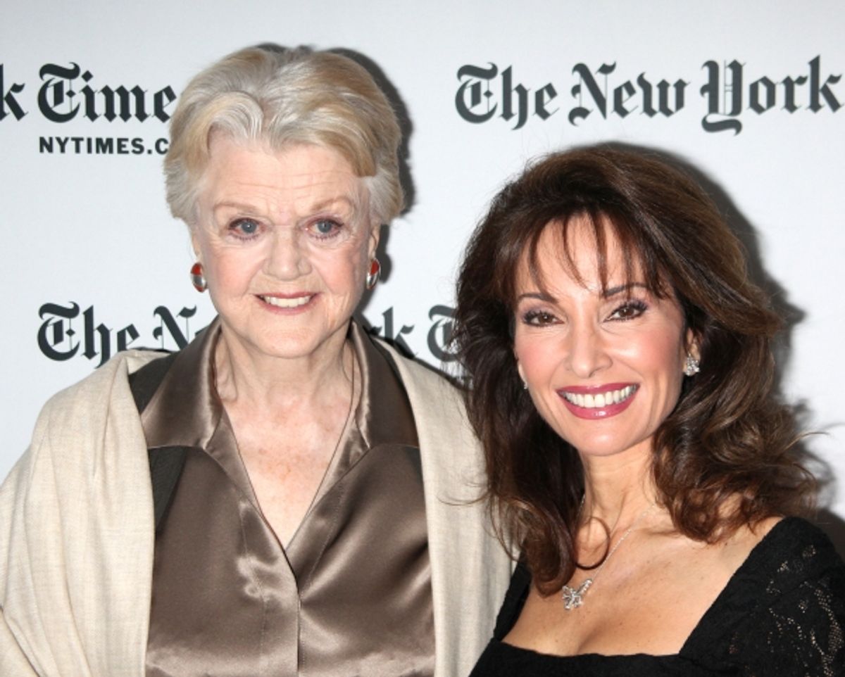 Angela Lansbury and Susan Lucci at 