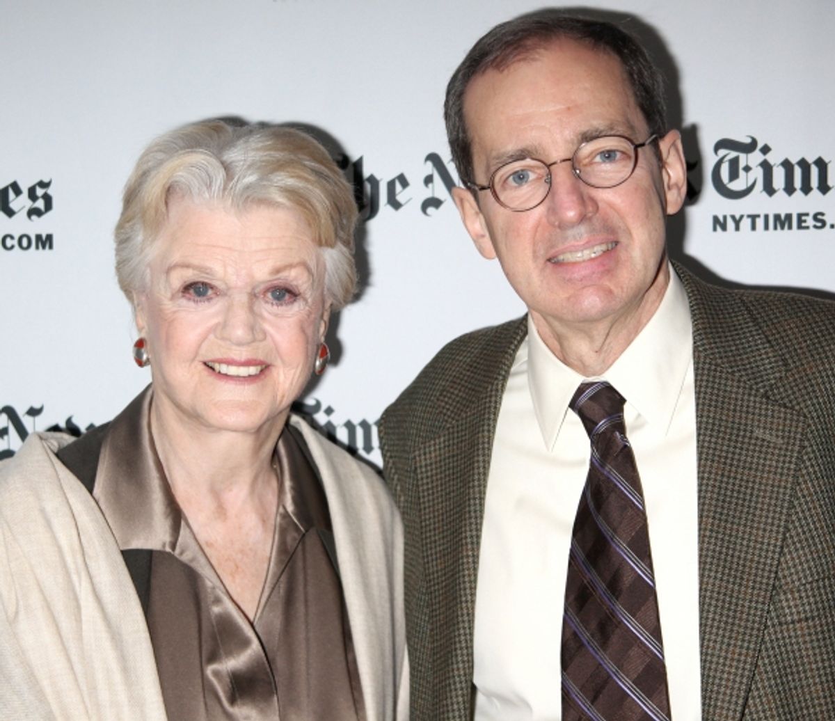 Angela Lansbury and Anthony Tommasini
 at 