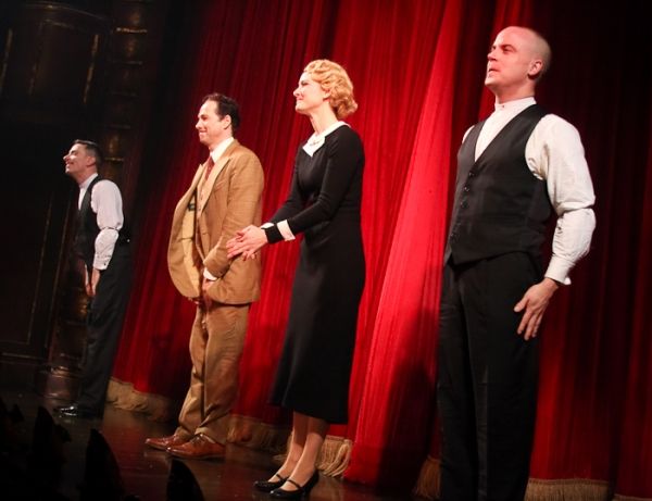 Arnie Burton, Sean Mahon, Jill Paice, and Jeffrey Kuhn Photo