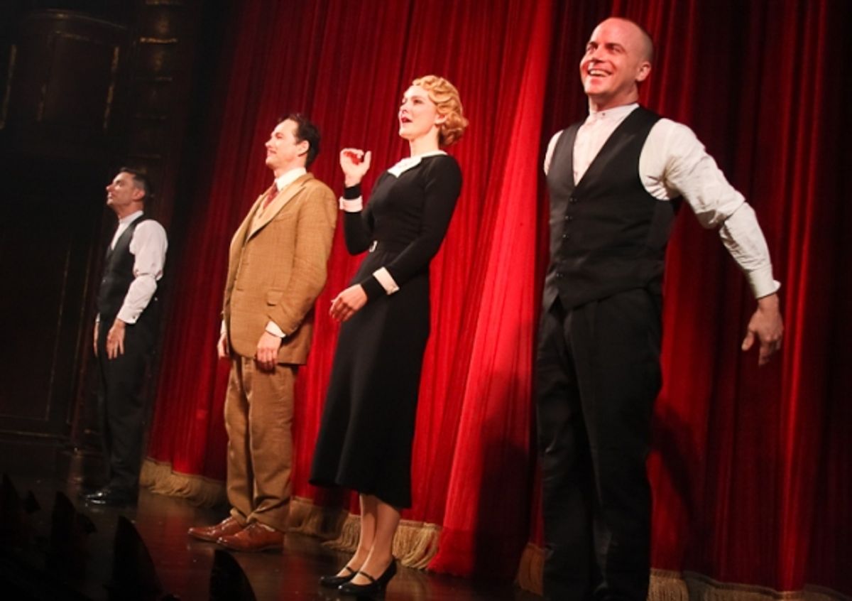 Arnie Burton, Sean Mahon, Jill Paice, and Jeffrey Kuhn at 