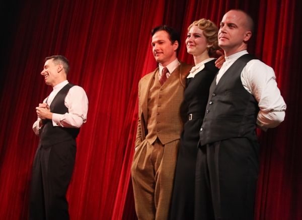 Arnie Burton, Sean Mahon, Jill Paice, and Jeffrey Kuhn Photo