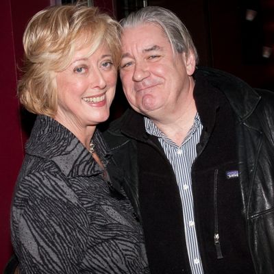 Director Maria Aitken and husband Patrick McGrath
 Photo