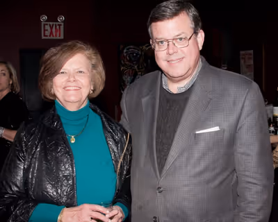 Producer Remmell T. Dickinson and wife
 Photo
