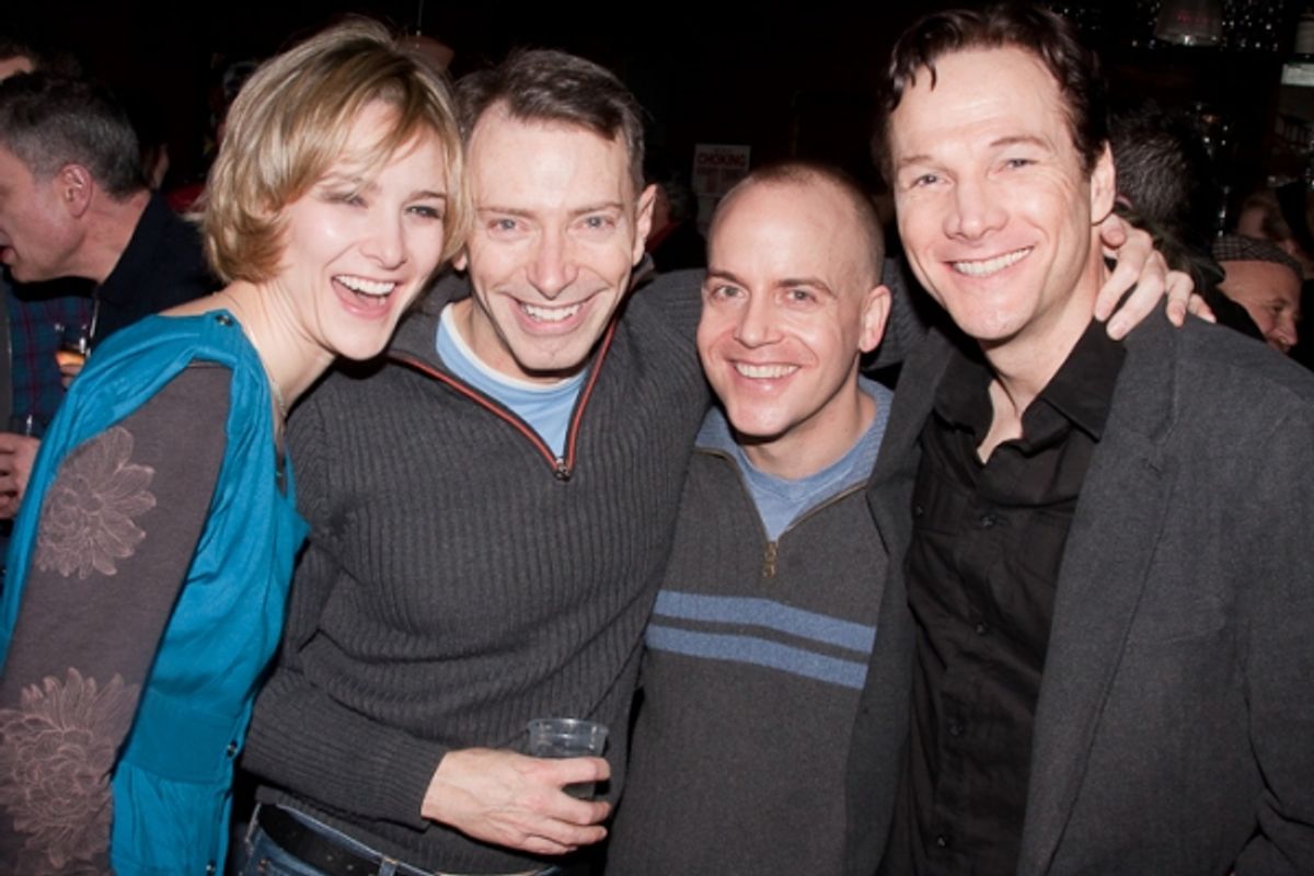 Jill Paice, Arnie Burton, Jeffrey Kuhn, and Sean Mahon at 