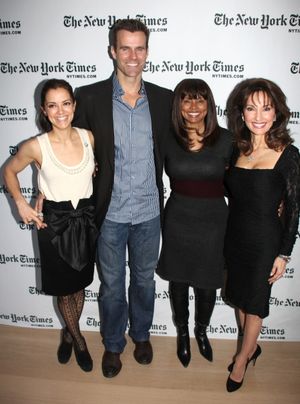 Rebecca Budig, Cameron Mathison, Debbi Morgan, Susan Lucci & Agnes Nixon
@ BroadwayWorld Rebecca Budig, Cameron Mathison, Debbi Morgan, Susan Lucci & Agnes Nixon
Photo
