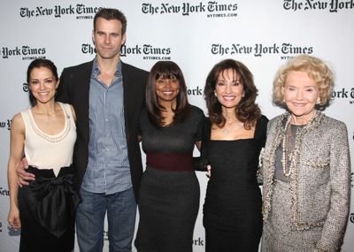 Rebecca Budig, Cameron Mathison, Debbi Morgan, Susan Lucci & Agnes Nixon
 Photo