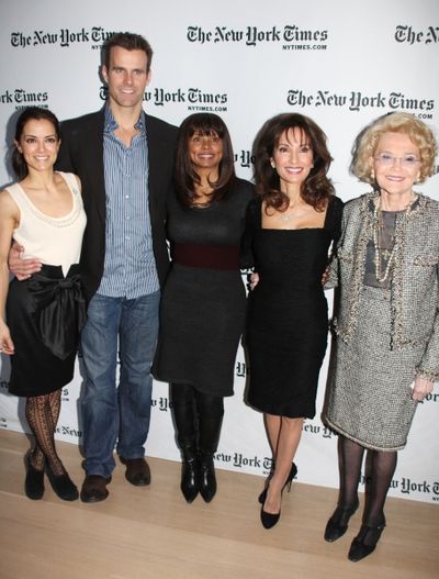 Rebecca Budig, Cameron Mathison, Debbi Morgan, Susan Lucci & Agnes Nixon
 Photo